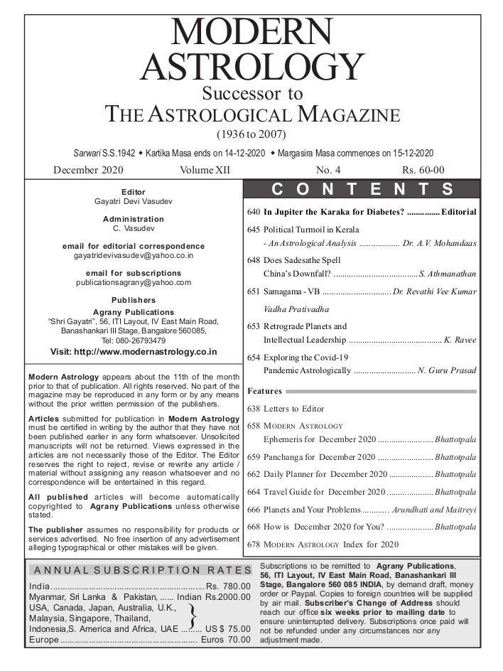 MA Dec. 2020 Contents page