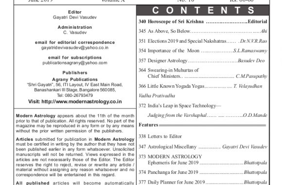 June 19 contents page