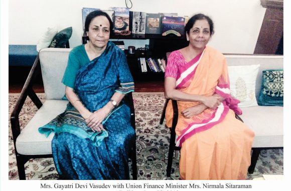 September 2019 With Nirmala Sitaraman 1